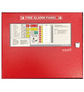 Panneau de contrôle d'alarme incendie conventionnel